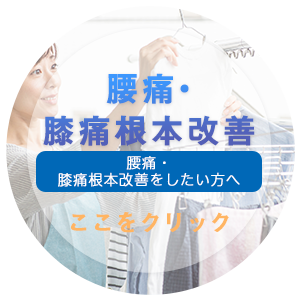腰痛・膝痛根本改善